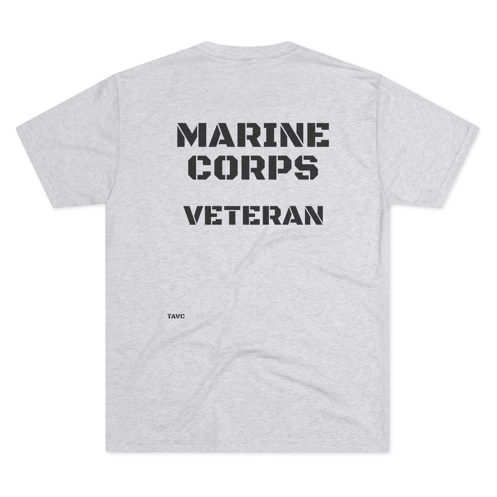 Marine Corps Veteran "Devil Dog"  Tri Blend