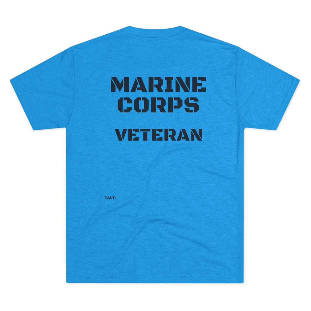 Marine Corps Veteran "Devil Dog"  Tri Blend