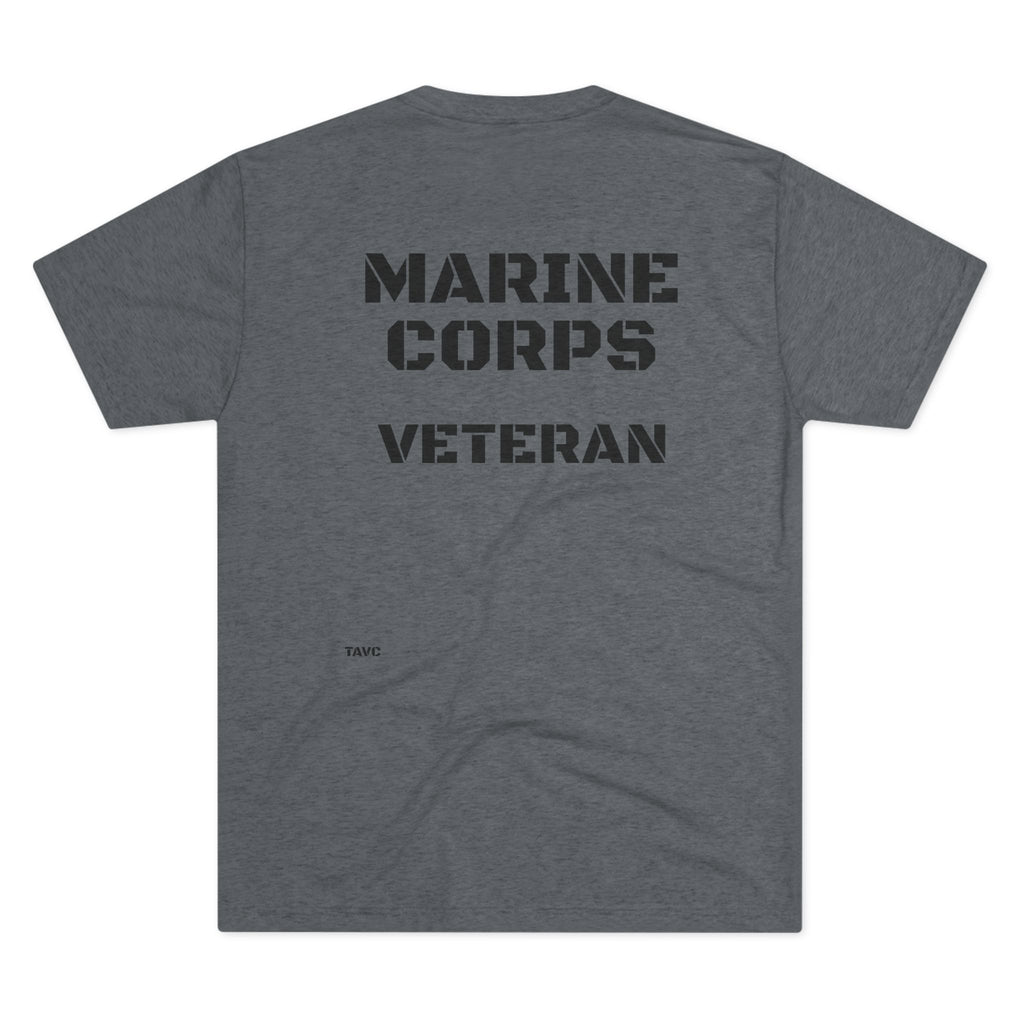 Marine Corps Veteran "Devil Dog"  Tri Blend