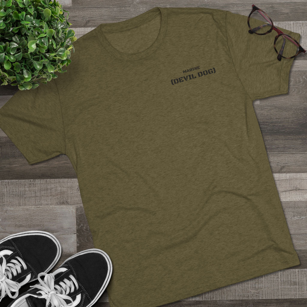 Marine Corps 'Devil Dog' Tri Blend