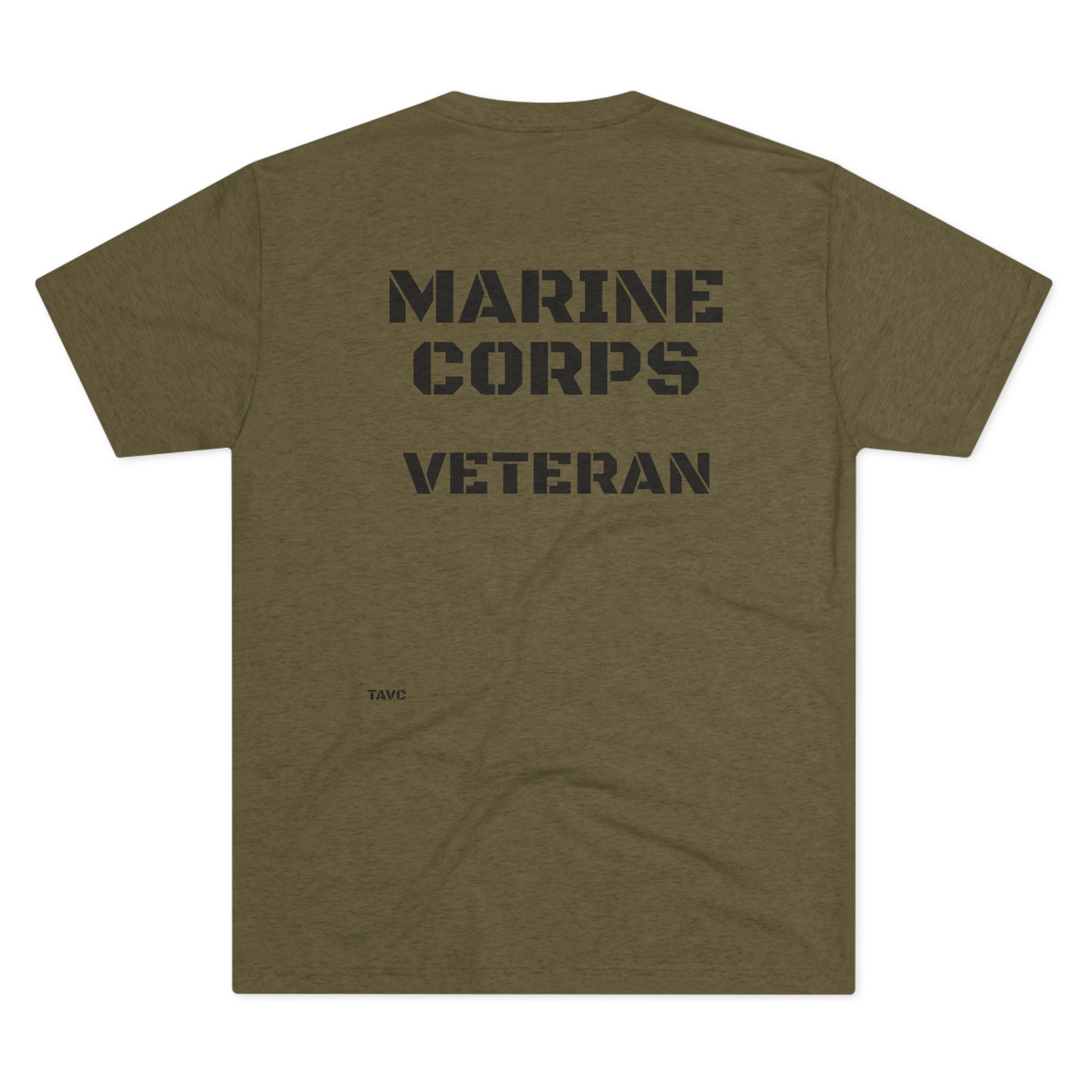 Marine Corps Veteran "Devil Dog"  Tri Blend