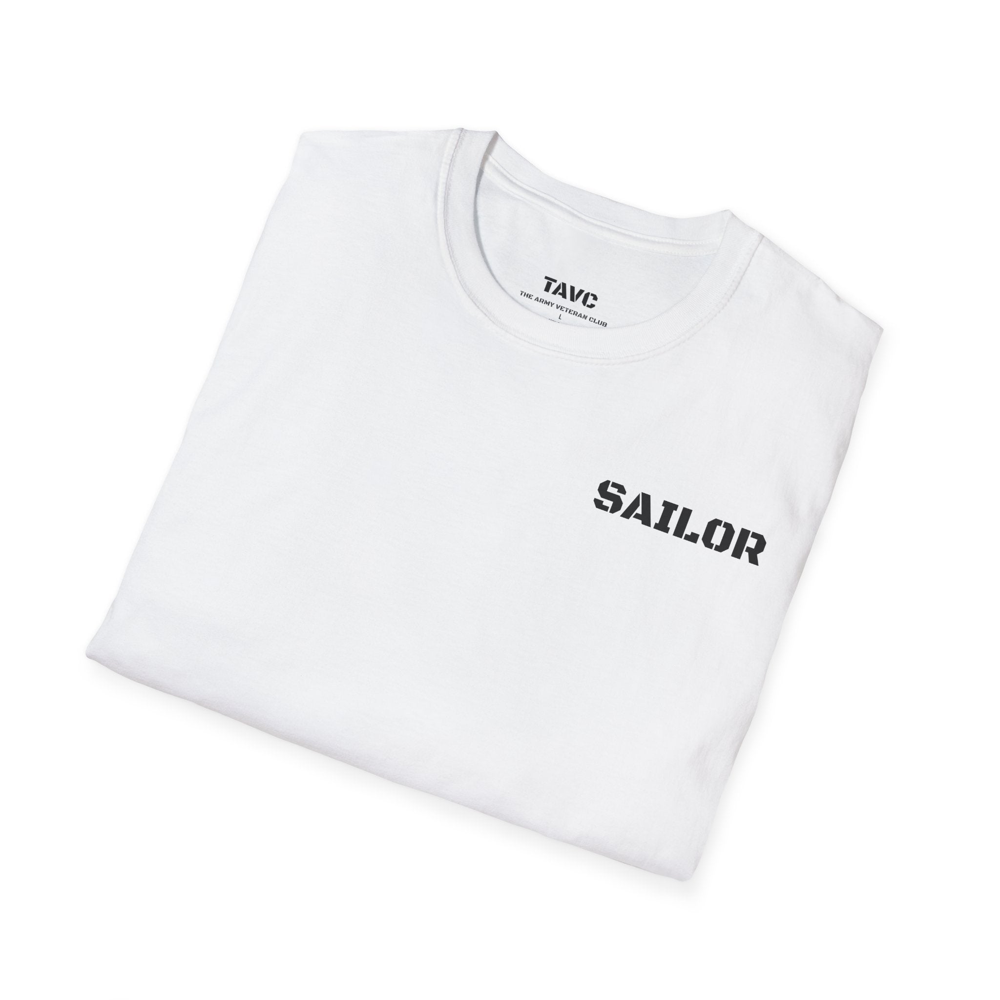 Navy Veteran T-Shirt — 'Sailor' COMFORT